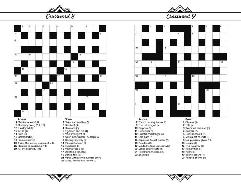 Sách Perfect Pocket Puzzles: Crosswords