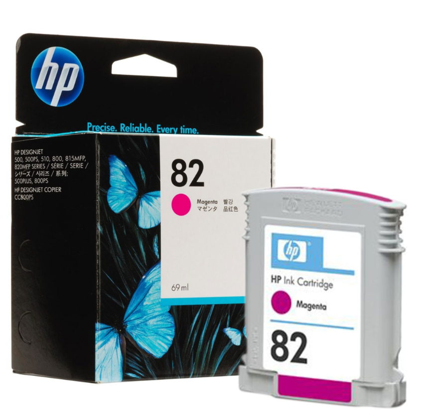 Mực In HP 82 Magenta Ink Cartridge (C4912A) 69ml - Hàng chính hãng