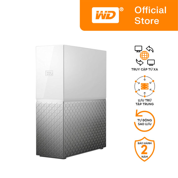 Ổ cứng mạng WD My Cloud Home 2TB/3TB/4TB/6TB/8TB Hàng Chính Hãng