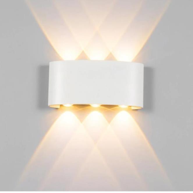 Đèn trang trí hắt tường 2 đầu 6w chống nước TN188