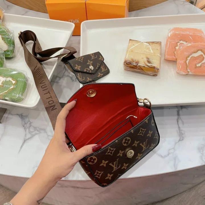 Túi xách nữ, túi đeo chéo hình phong bì thư Hottrend phong cách Hàn Quốc tặng kèm ví nhỏ xinh xắn