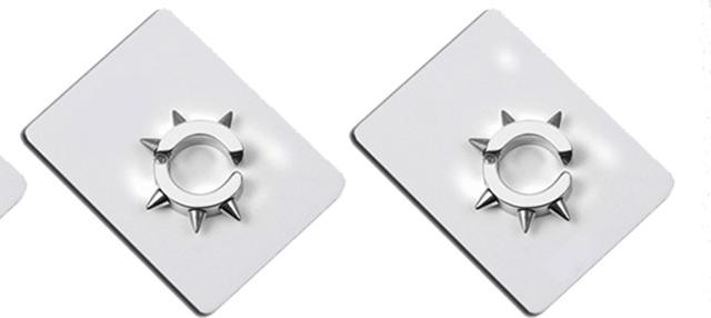 Bông tai kẹp BT284 (Màu Bạc)