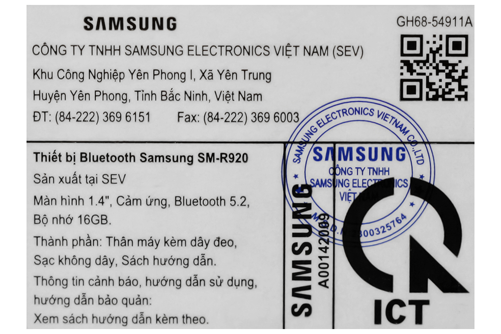 Đồng hồ thông minh Samsung Galaxy Watch 5 Pro Bluetooth R920 - Hàng Chính Hãng