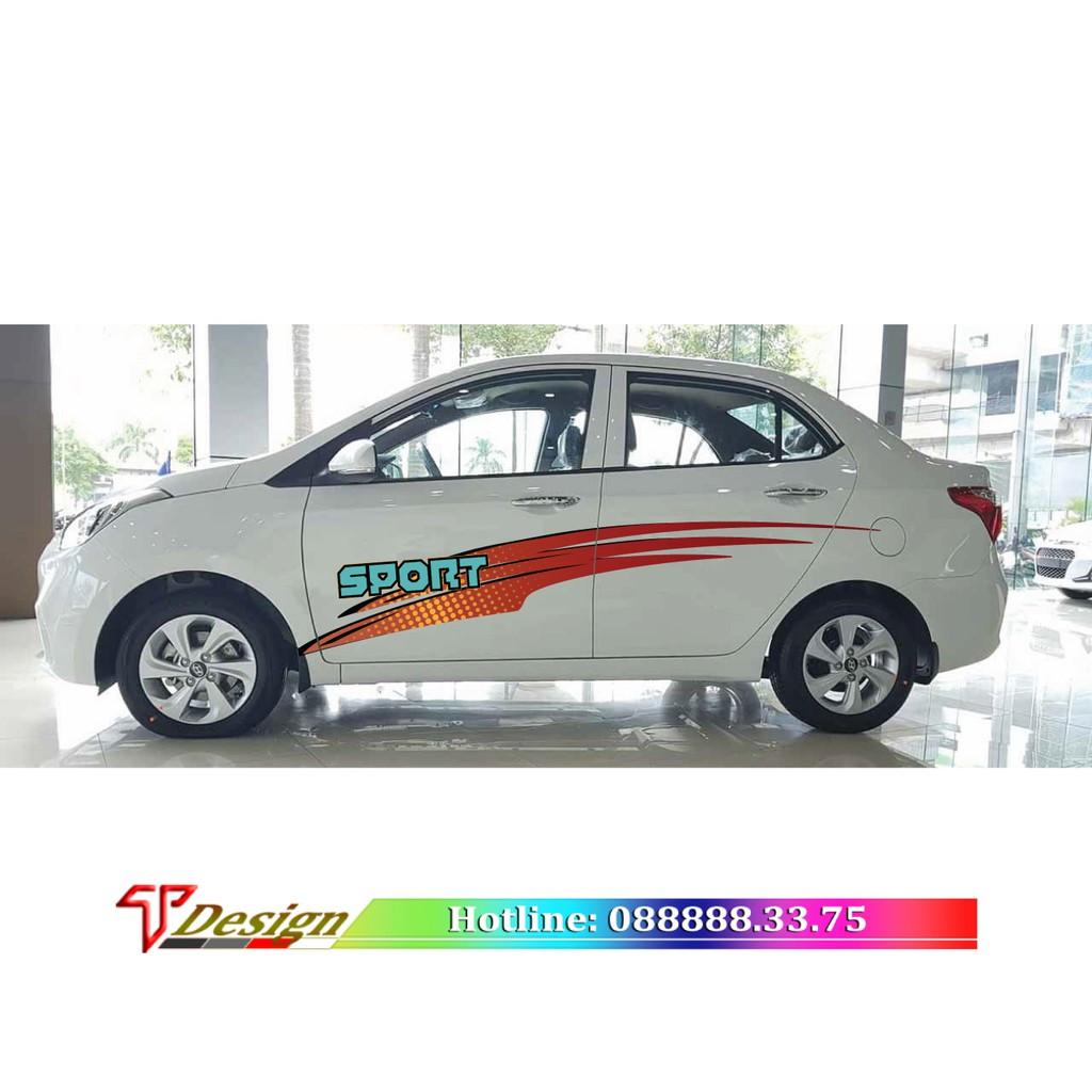 Bộ tem xe oto, tem trang trí xe, tem dành cho xe Mazda, xe SUV, xe Kia WRAP 68, KT 221x30cm