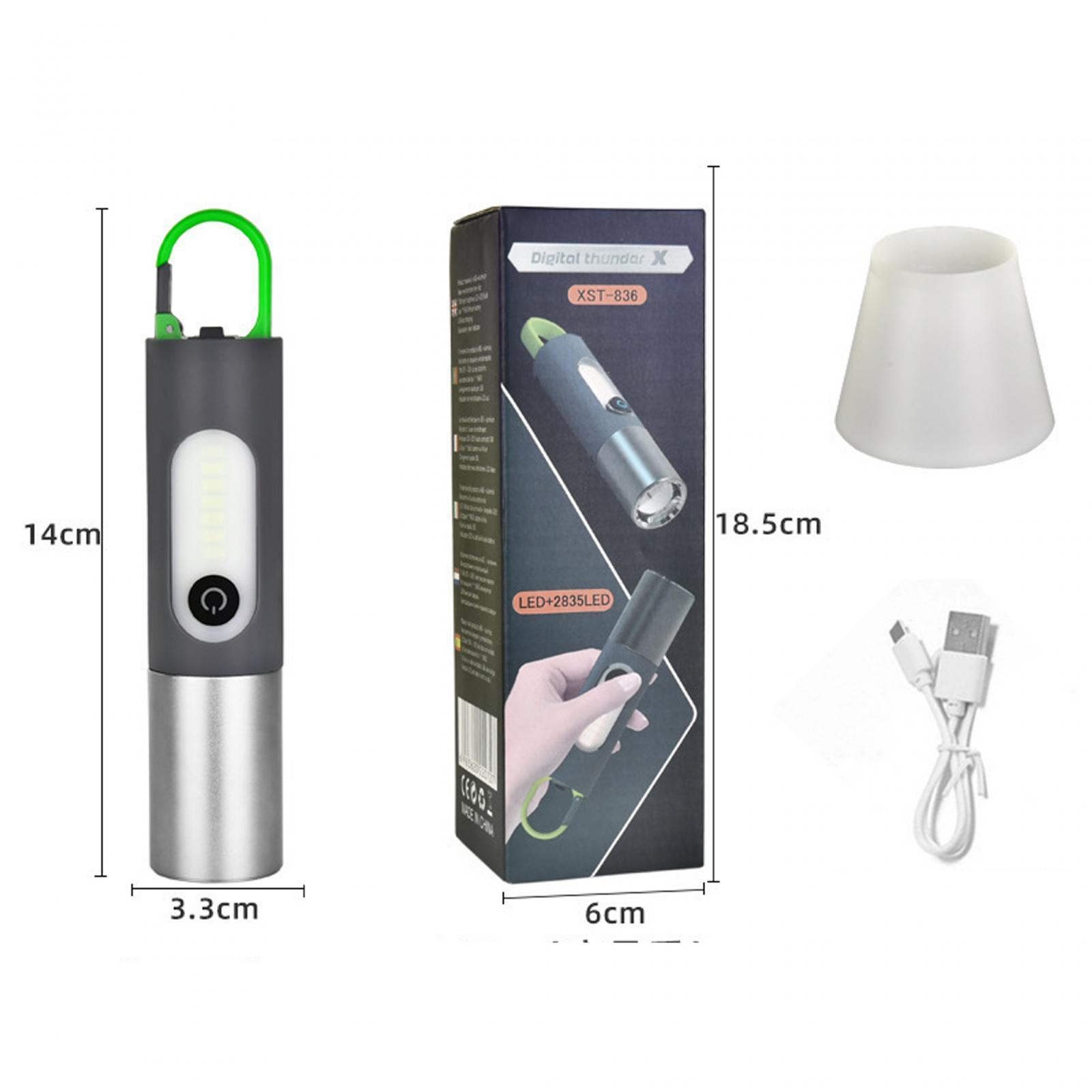 Portable flashlights 4 Modes Hiking Waterproof Outdoor Handheld Torch Lights