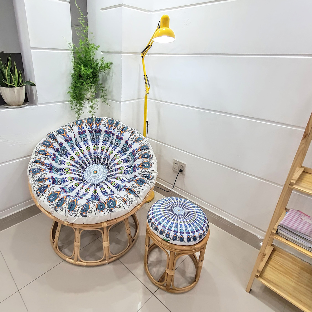 Bộ ghế thư giãn papasan (phiên bản vip)