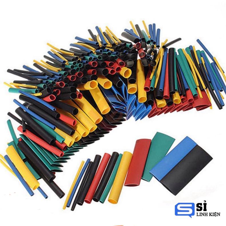 Bộ 530 ống co nhiệt , bọc cách điện bằng Polyolefin 2:1.