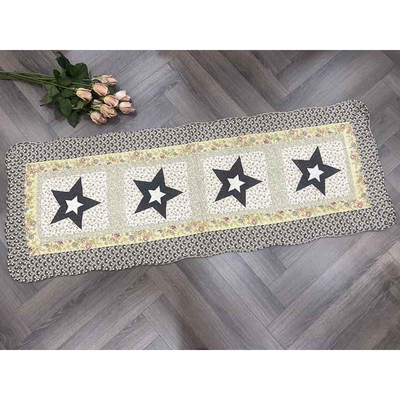 Thảm dài - Sao 5 cánh đen - TDA541