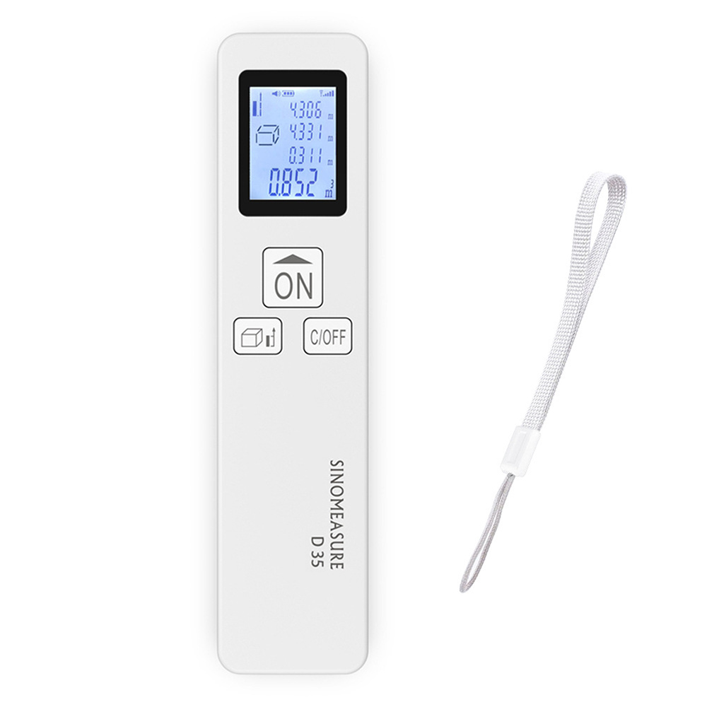 Máy Đo Khoảng Cách Kỹ Thuật Số Laser Cầm Tay D35 115FT 35m Dùng Pin