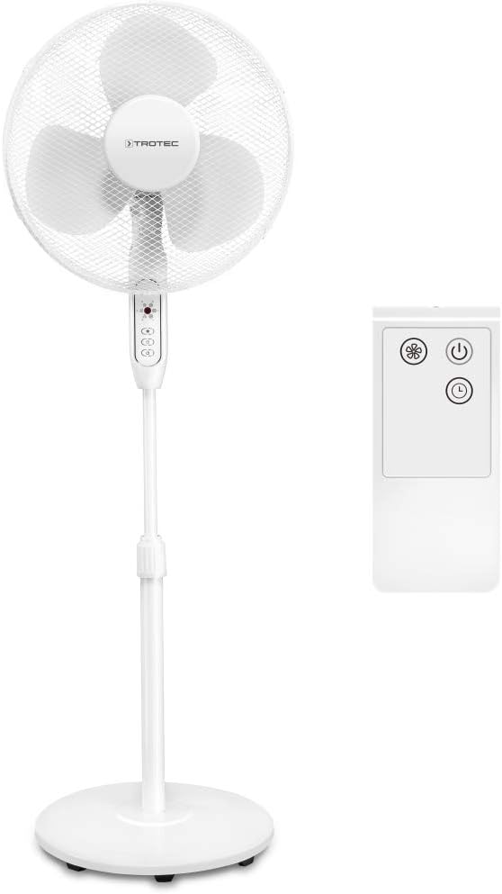 Quạt cây Trotec TVE 25 S 40W màu trắng có điều khiển Hàng chính hãng