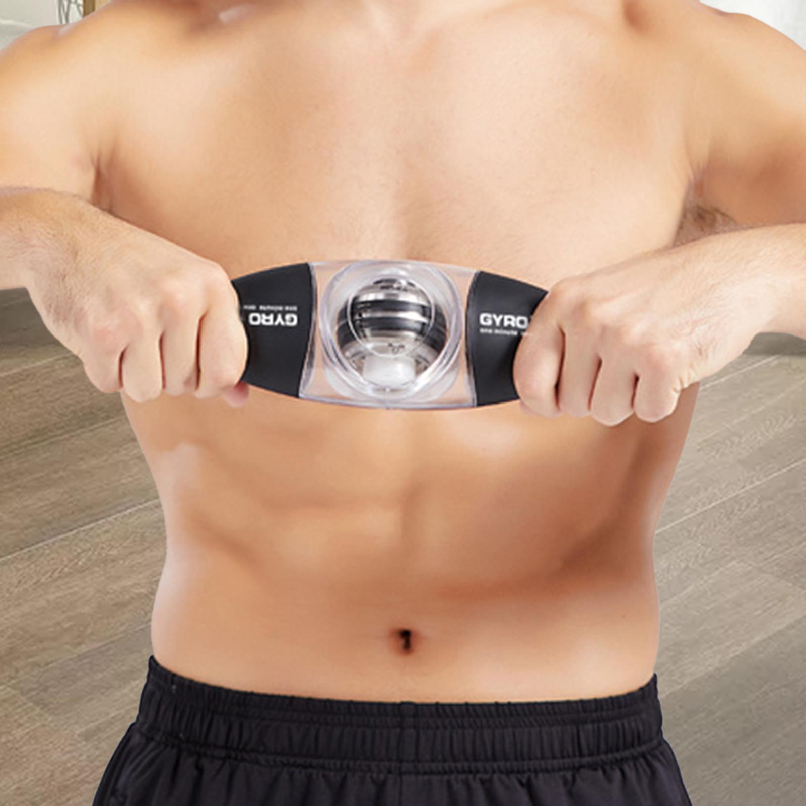 Wrist Gyro Ball Wrist Exerciser Grip Strength Adjustable Durable Wrist Training Ball Wrist Strengthener for Workout Equipment