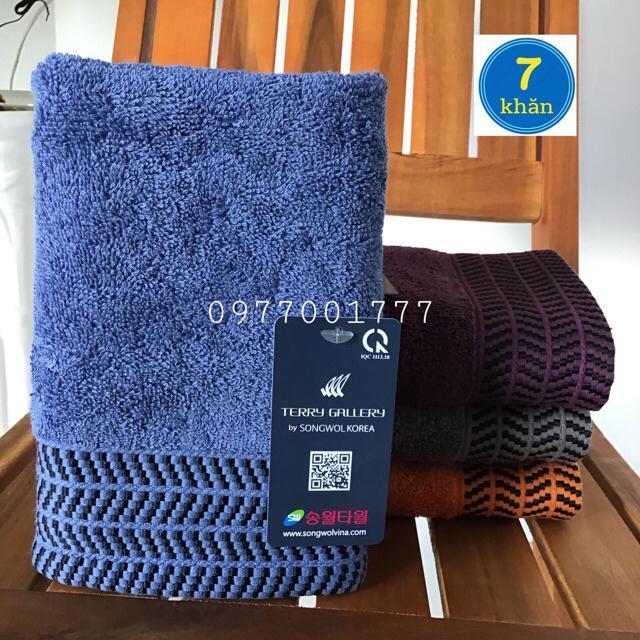 Khăn mặt Songwol chính hãng 100% cotton cao cấp dày dặn - TG ARROW30