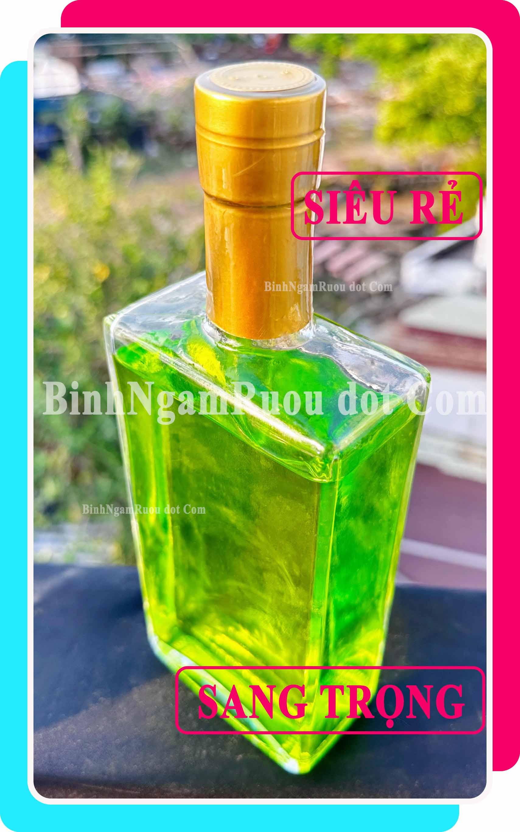 [Mua 5 Tặng 1 ] C42 Chai Đựng Rượu Thủy Tinh Hình Tròn Bầu Cao Cấp 750ml - Đẹp Cao Cấp - Nắp Kín Thủy Tinh Trong - Tặng Biếu Sang Trọng