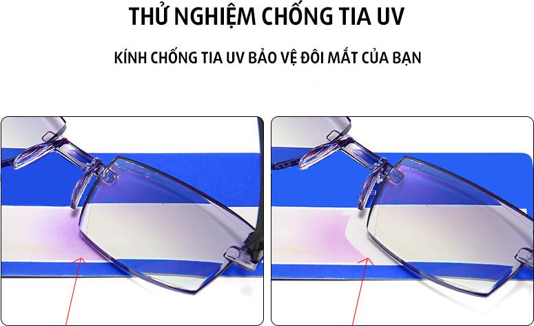 Kính đọc sách chống tia sáng xanh cao cấp, kính viễn thị lão thị