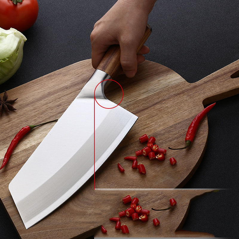 DAO BẾP SANTOKU THÉP CAO CẤP MÃ MDT124