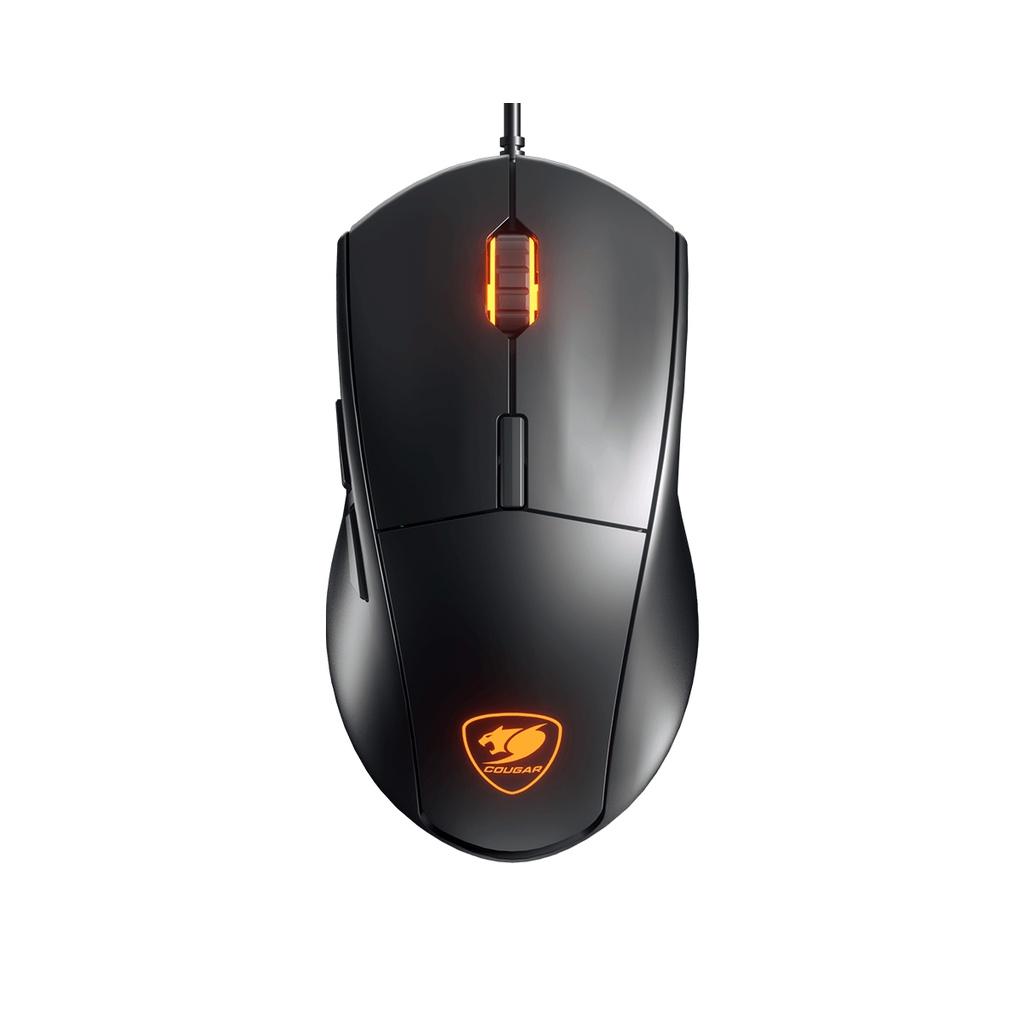 Chuột Gaming Cougar Minos XT, Độ bền 20 triệu click, RGB, 3 vùng LED RGB. Hàng chính hãng