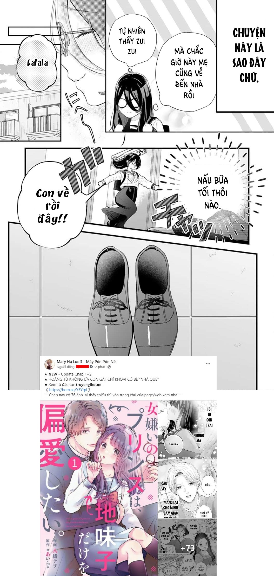 hoàng tử không ưa con gái, chỉ khoái cô bé "nhà quê" chapter 1.1 18