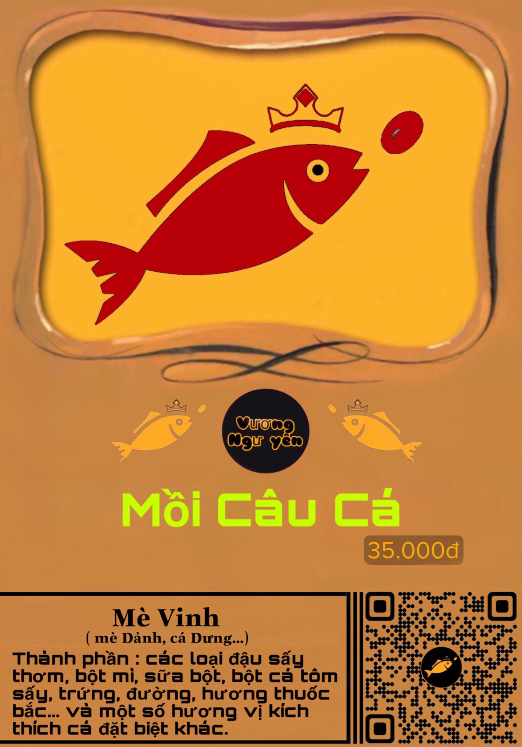 Bài Mồi câu cá chuyên Mè Vinh / cá dưng _ Vương Ngư Yên / bột câu cá / cước / thẻo / cần câu / ô dù / ghế câu / lưỡi câu