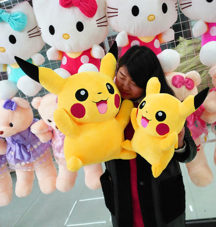 Gấu bông Pikachu dạng vuông cute, dễ thương cho bé (20cm---&gt;40cm) hàng việt nam cao cấp, an toàn cho trẻ nhỏ