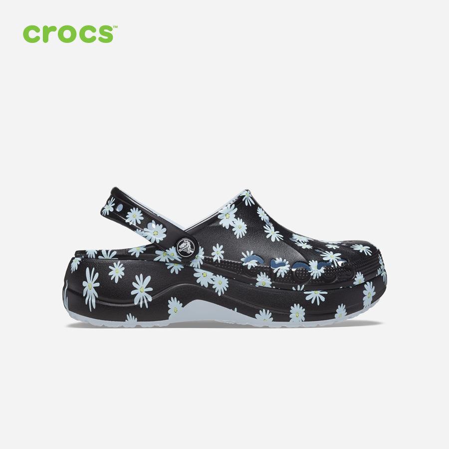 Giày nhựa nữ Crocs Baya Platform Printed - 208712-0ZI