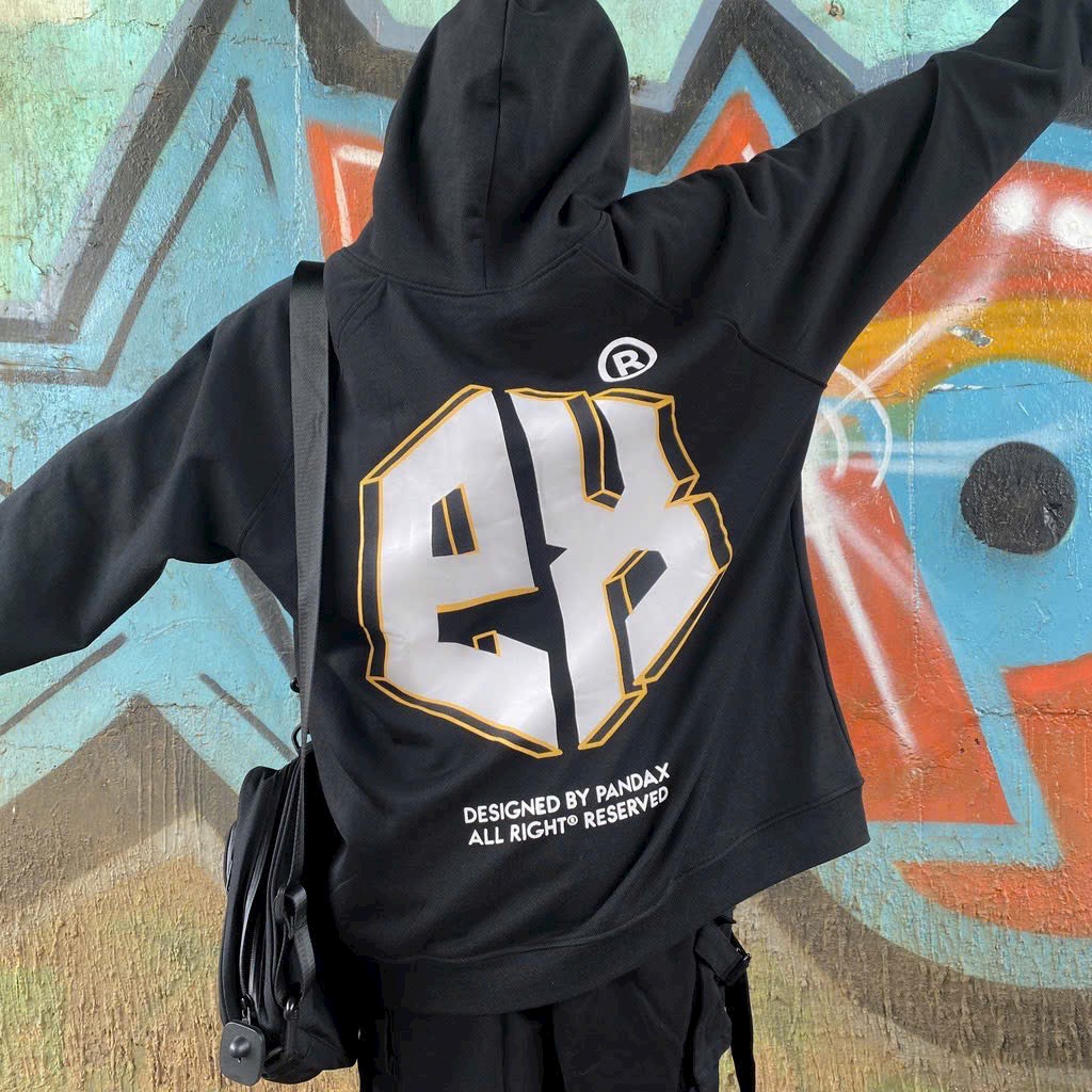Áo hoodie local brand nam nữ PANDAX big logo , khoác nỉ chân cua unisex , form rộng premium cotton 100%