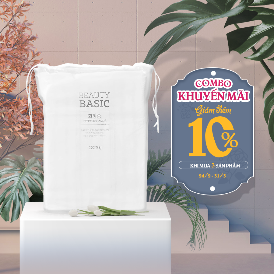 Bông Tẩy Trang Cotton 222 Miếng