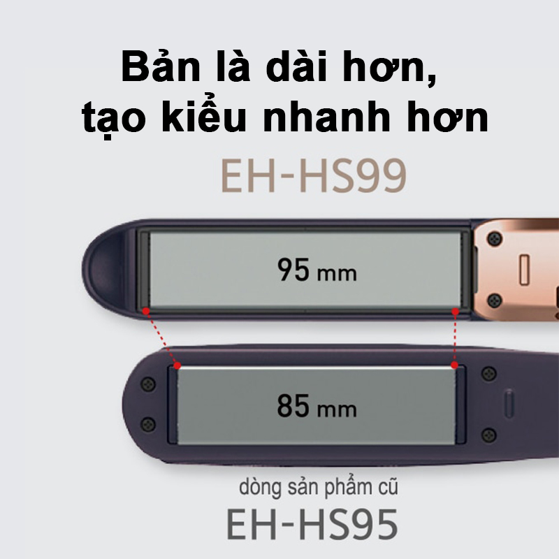 Máy Duỗi Và Tạo Kiểu Tóc Panasonic EH-HS99-K645 - Hàng Chính Hãng