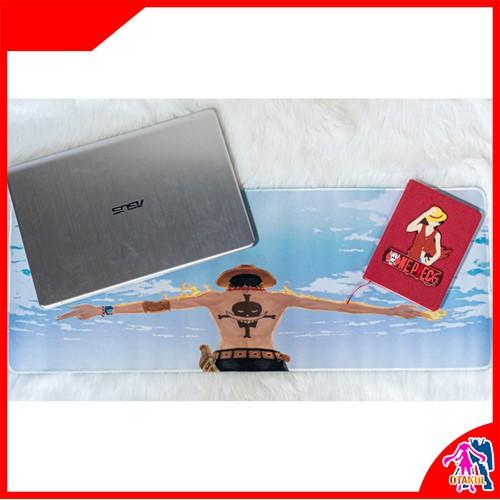 Lót Chuột Dài 3D One Piece - Portgas D. Ace