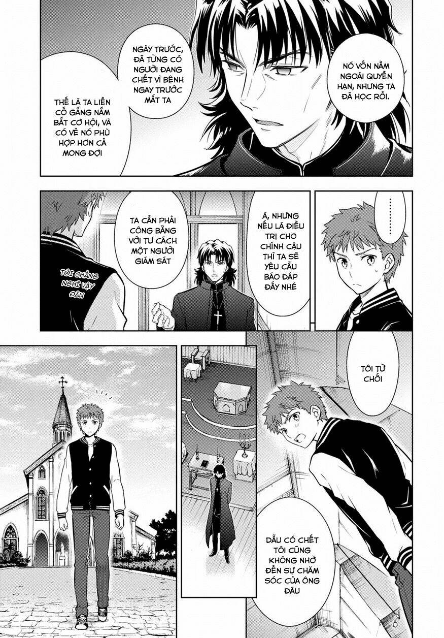 chén thánh: đêm định mệnh chapter 15 16