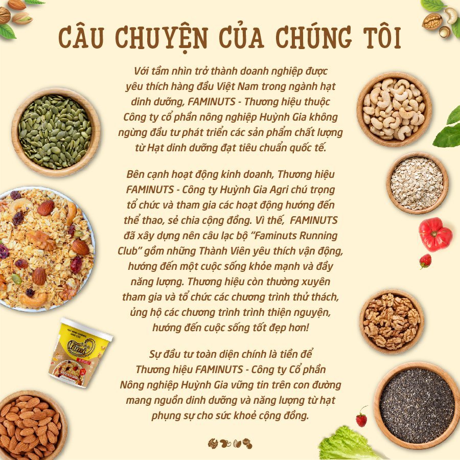Set Quà Tặng Trao Hạt Hạnh Phúc 3 Faminuts
