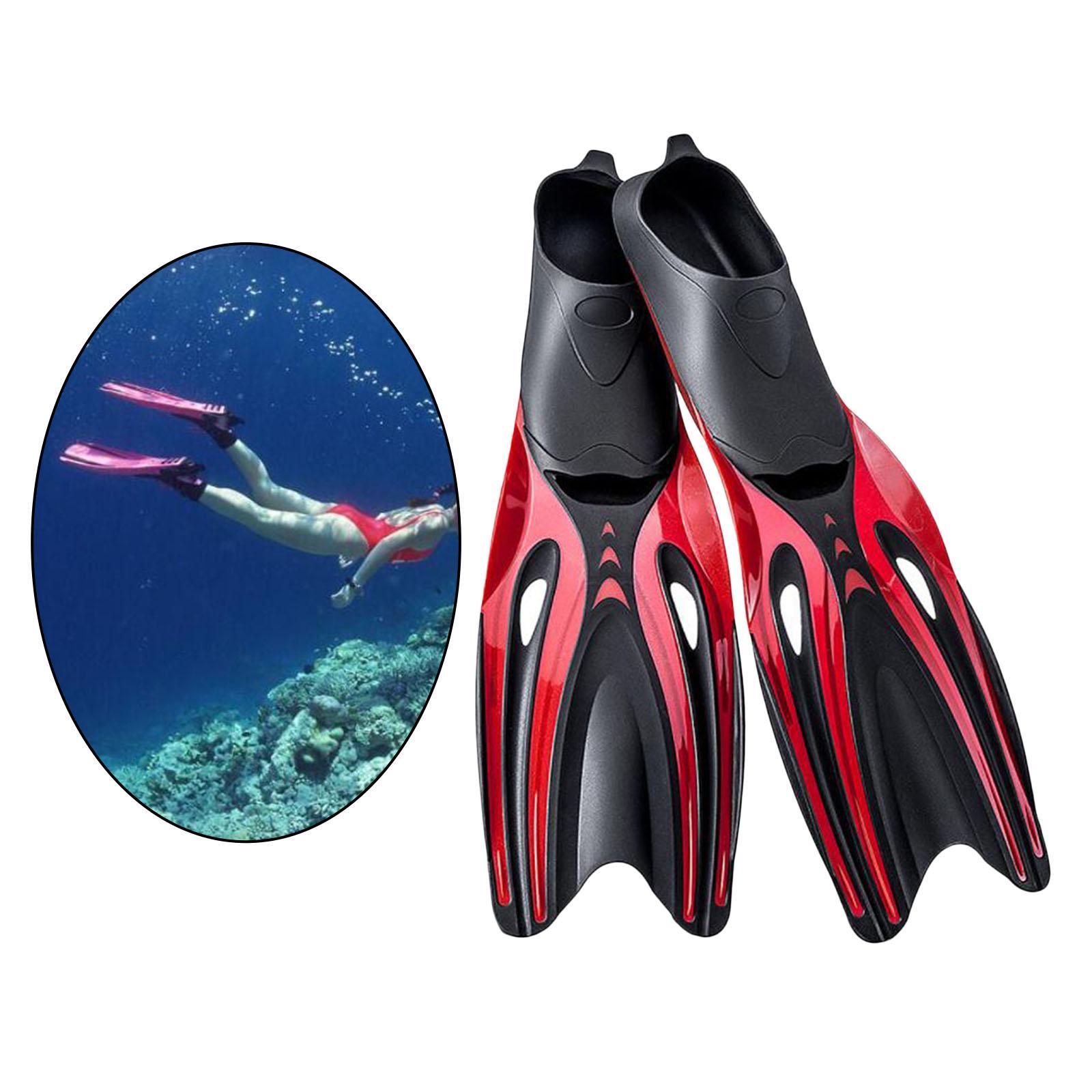 Adult Diving Water Sports Beginner Swim Snorkeling Red