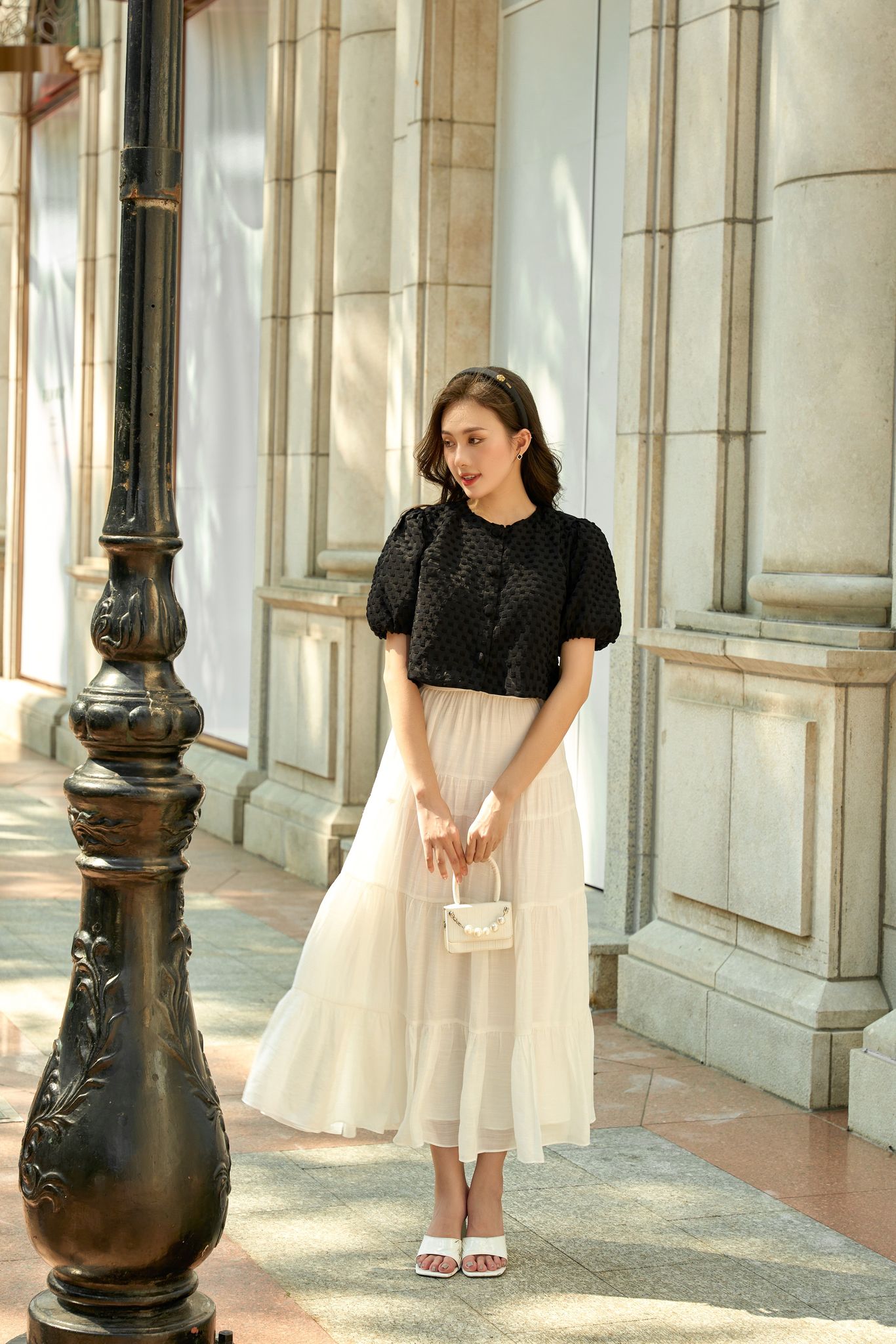 OLV - Chân váy Milky Midi Skirt