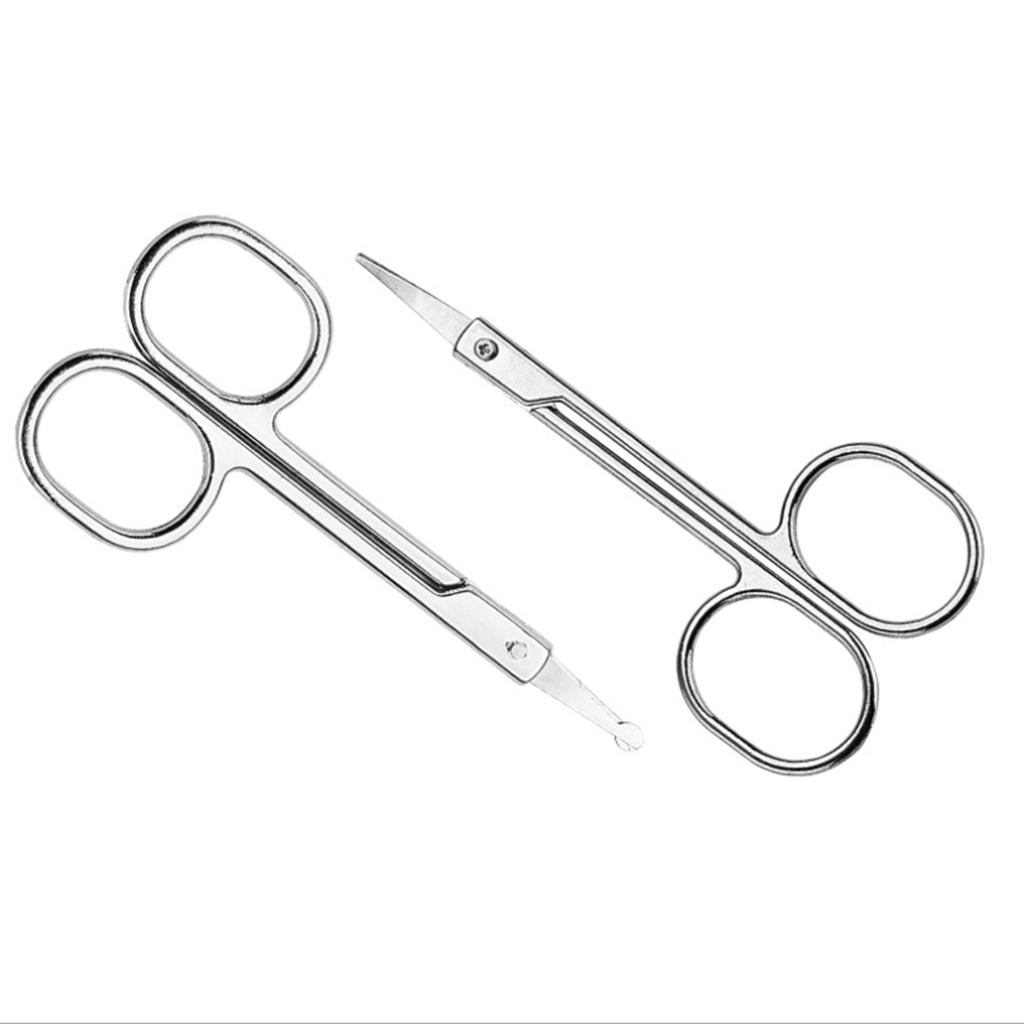 10x 10 In 1 Eyebrow Tools Tweezers Safe Scissors Razors