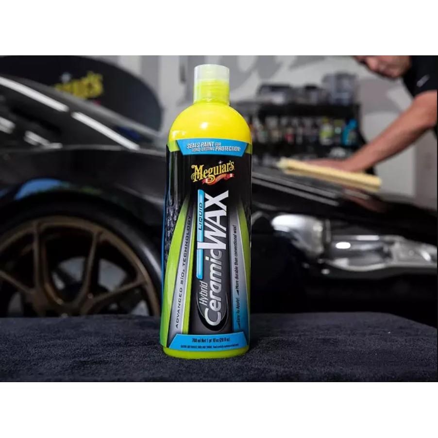 Meguiar's Wax bóng Ceramic cho sơn xe dạng kem - Hybrid Ceramic Liquid Wax - G200416, 473ml