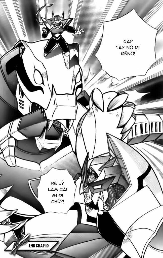 hiệp sĩ giấy - origami fighter chapter 10 32