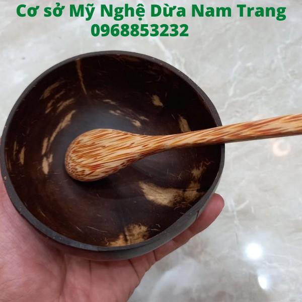 Muỗng thìa gỗ dừa 16cm