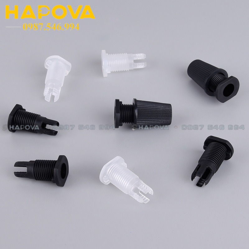 Nút siết dây đèn thả, hạt siết đèn thả HAPOVA 0123