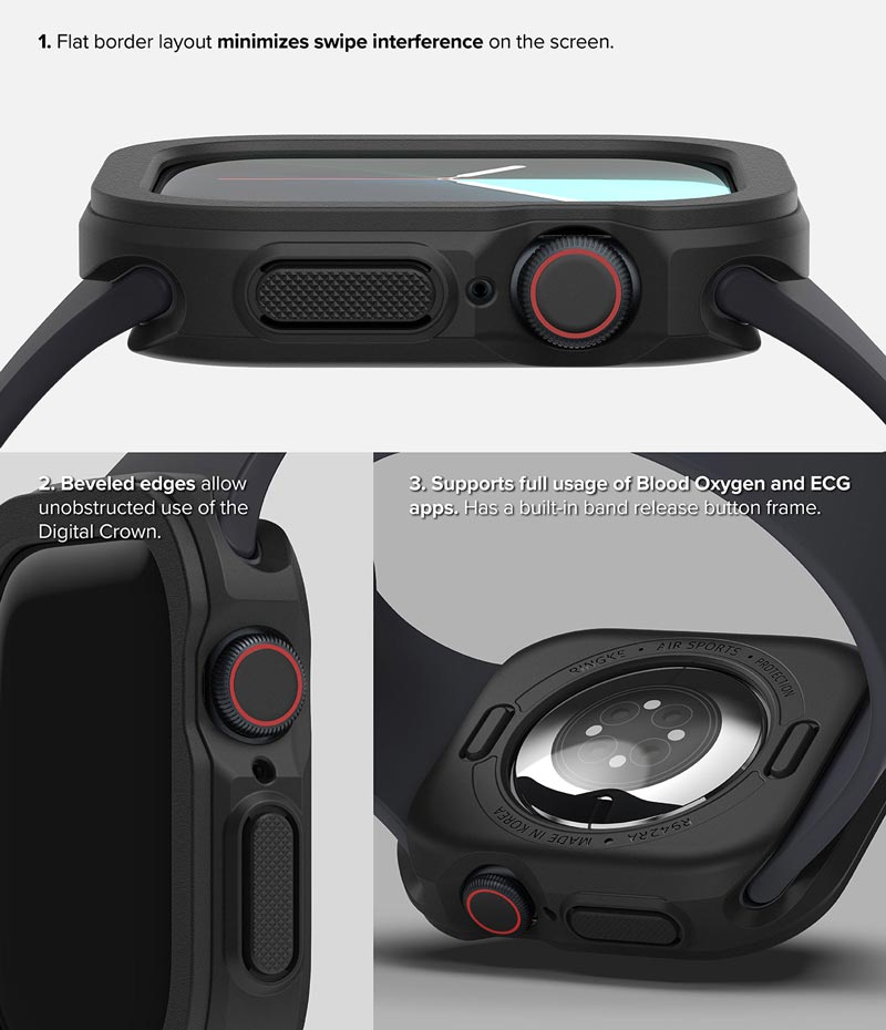 Ốp cho Apple Watch 10 RINGKE Air Sports 46mm / 42mm - Hàng Chính Hãng