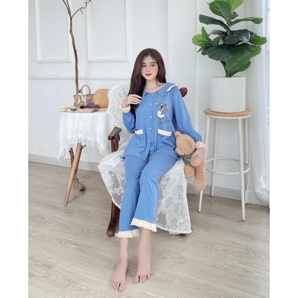 Bộ bầu và sau sinh chất cotton Sài Gòn mềm mịn