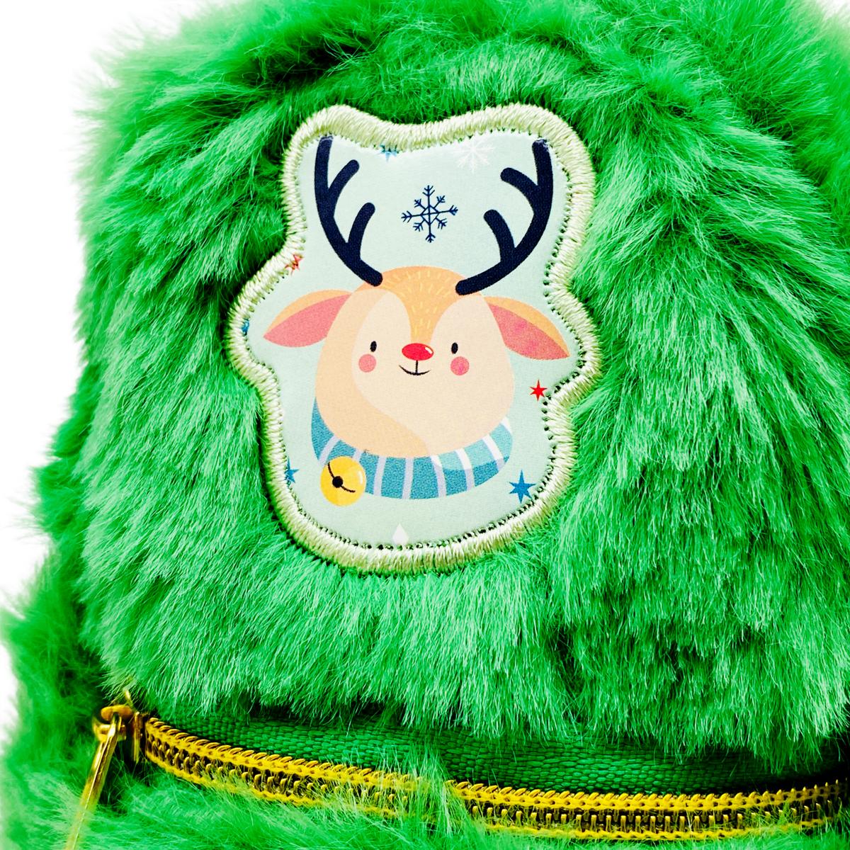 Bóp Viết Mini Giáng Sinh Kèm Sổ Tay Và Bút Bi - MP CH57014 - Màu Xanh Lá