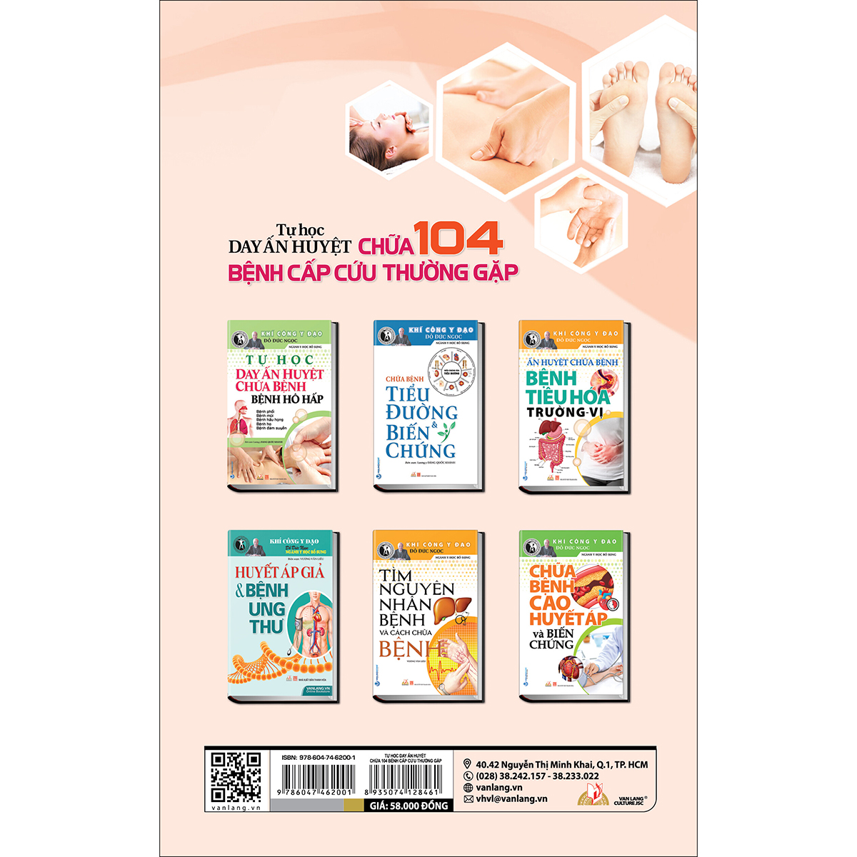 Tự Học Day Ấn Huyệt Chữa 104 Bệnh Cấp Cứu Thường Gặp - Khí Công Y Đạo TB