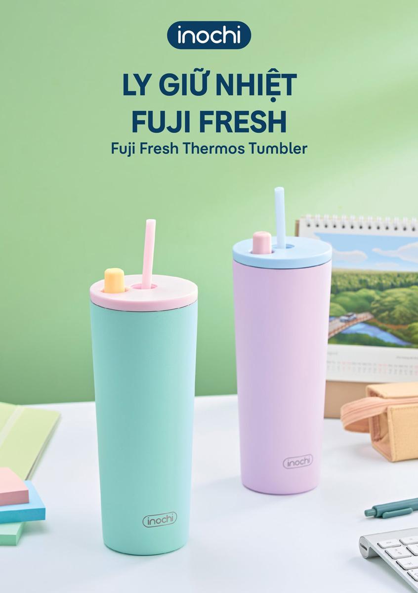 Ly Giữ Nhiệt Fuji Fresh 750 ml - Inochi HNK.LFF.0750 - Màu Xanh Mint, Tím, Trắng