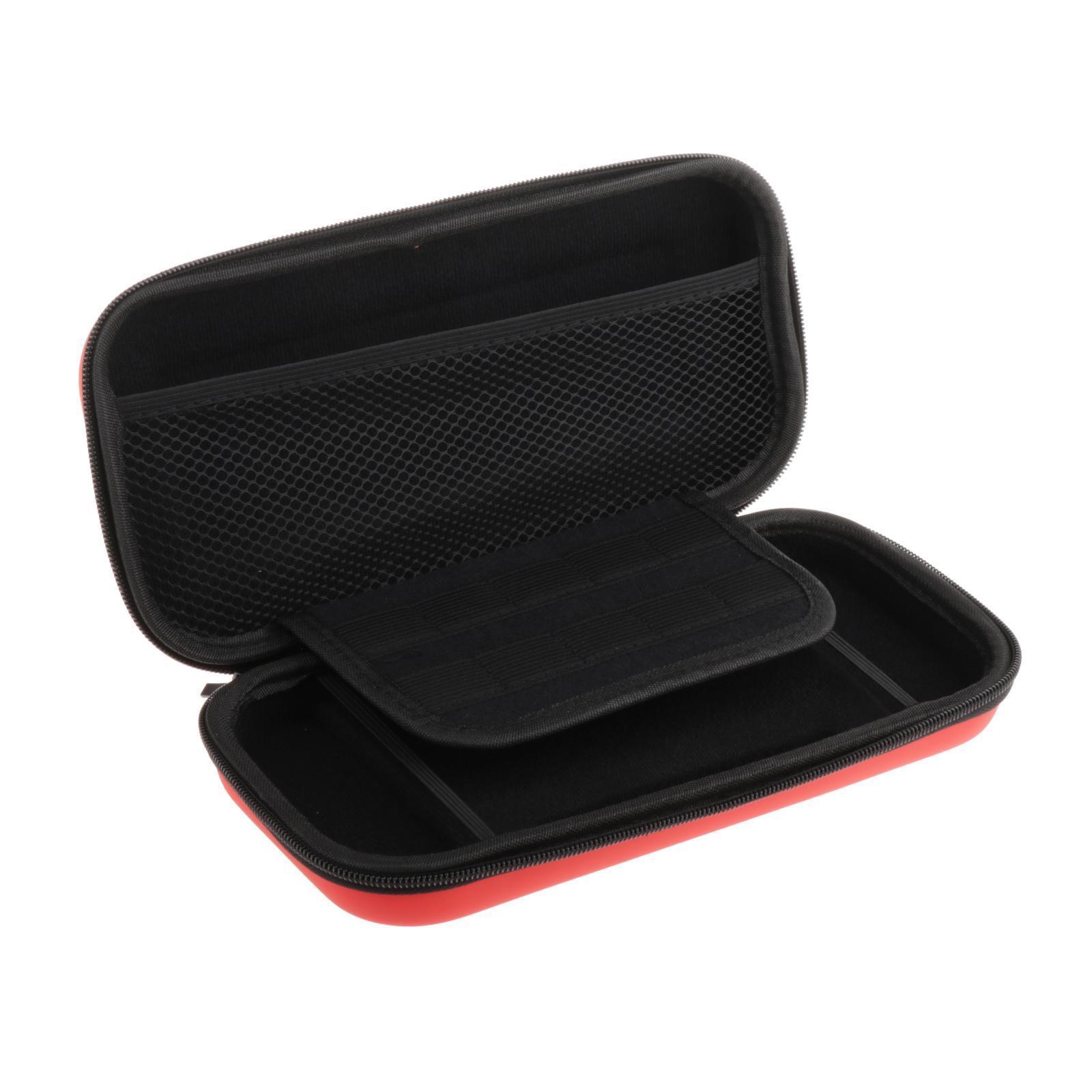 Carry Case Compatible with Switch - Black Protective Hard Portable Travel Carry