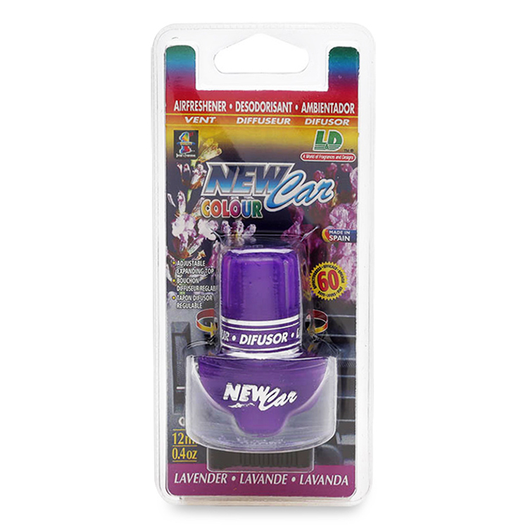 Nước hoa ghim máy lạnh L&D NEW CAR COLOUR Lavender 12ml