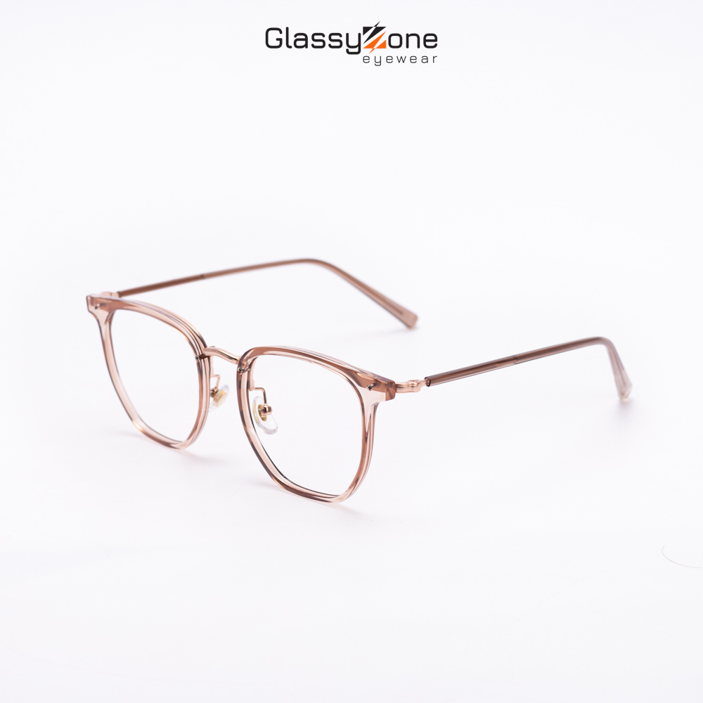 Gọng kính cận, Mắt kính giả cận nhựa Form vuông Nam Nữ Acacia - GlassyZone