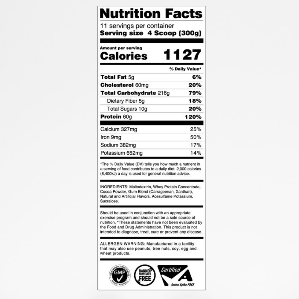 COMBO 2 hũ Sữa tăng cân và tăng cơ Wheylabs Pro Standard Mass 7lbs – Vị Chocolate Melt – TẶNG KÈM 1 wheylabs BCAA 30 lần dùng