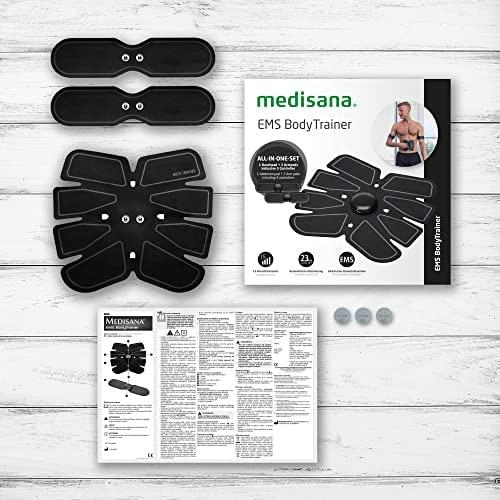 Máy Massage Nâng Cơ Bụng Giảm Mỡ Medisana EMS Body Trainer, Máy Mát Xa Các Vùng Bụng, Bắp Tay, Đùi, Giúp Giảm Cân