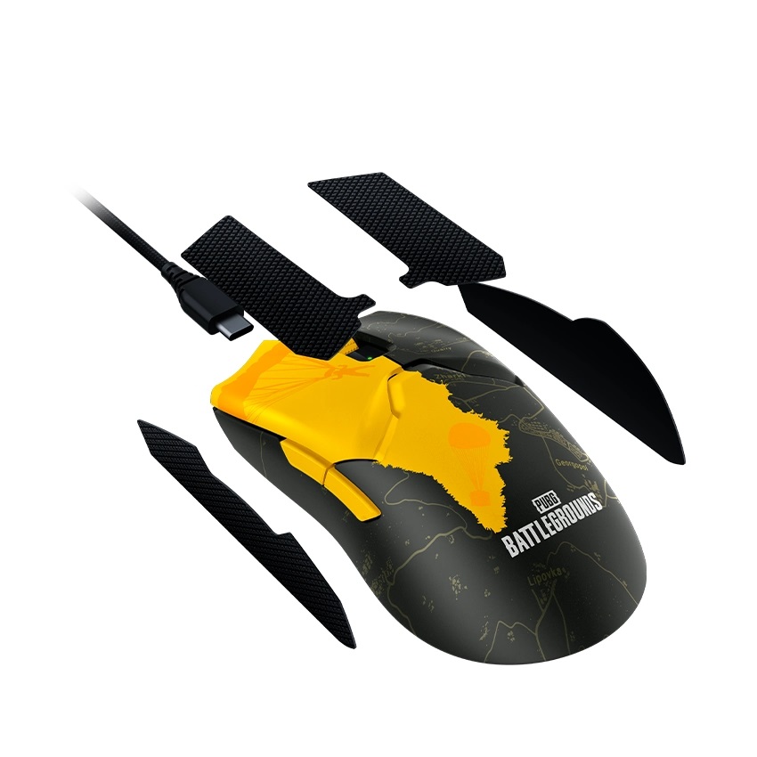 Chuột không dây Razer Viper V2 Pro-Wireless Gaming Mouse-PUBG: Battlegrounds Edition_Mới, hàng chính hãng