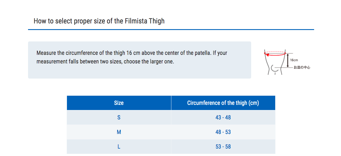 ZAMST FILMISTA THIGH Bảo hộ vùng đùi