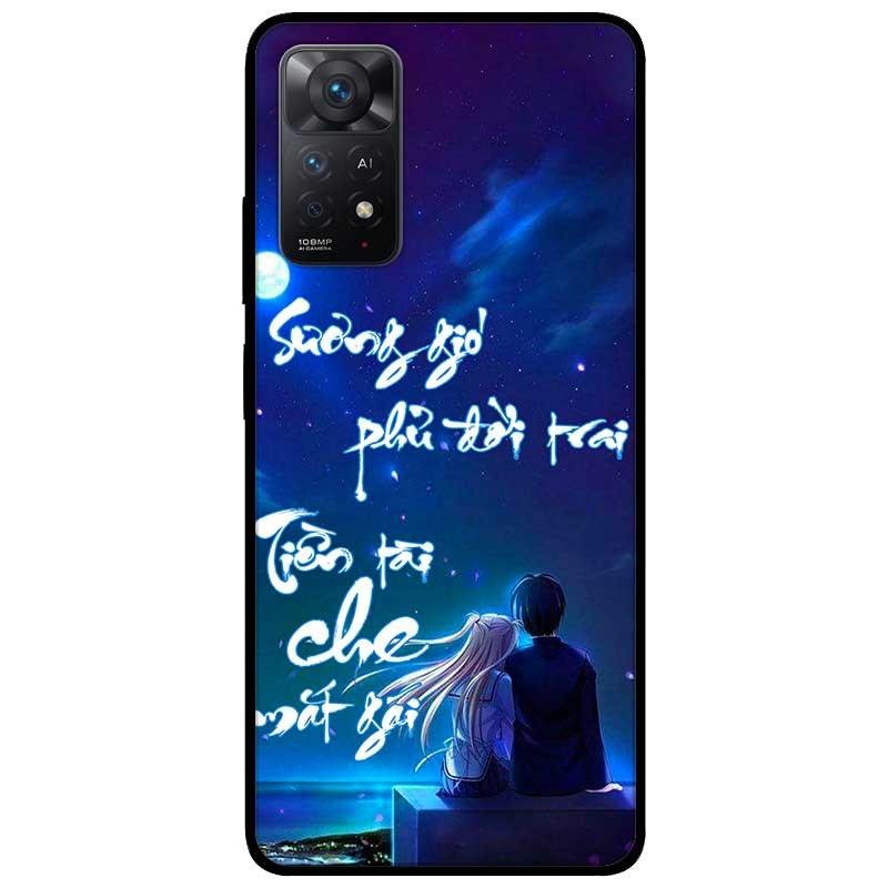 Ốp lưng dành cho Xiaomi Redmi Note 11 Pro 5G - Thư Pháp Sương Gió